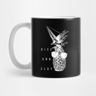 Rise and Slay (white writting) Mug